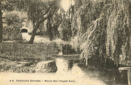 photo du Moulin de Maucaillou ou moulin Noir